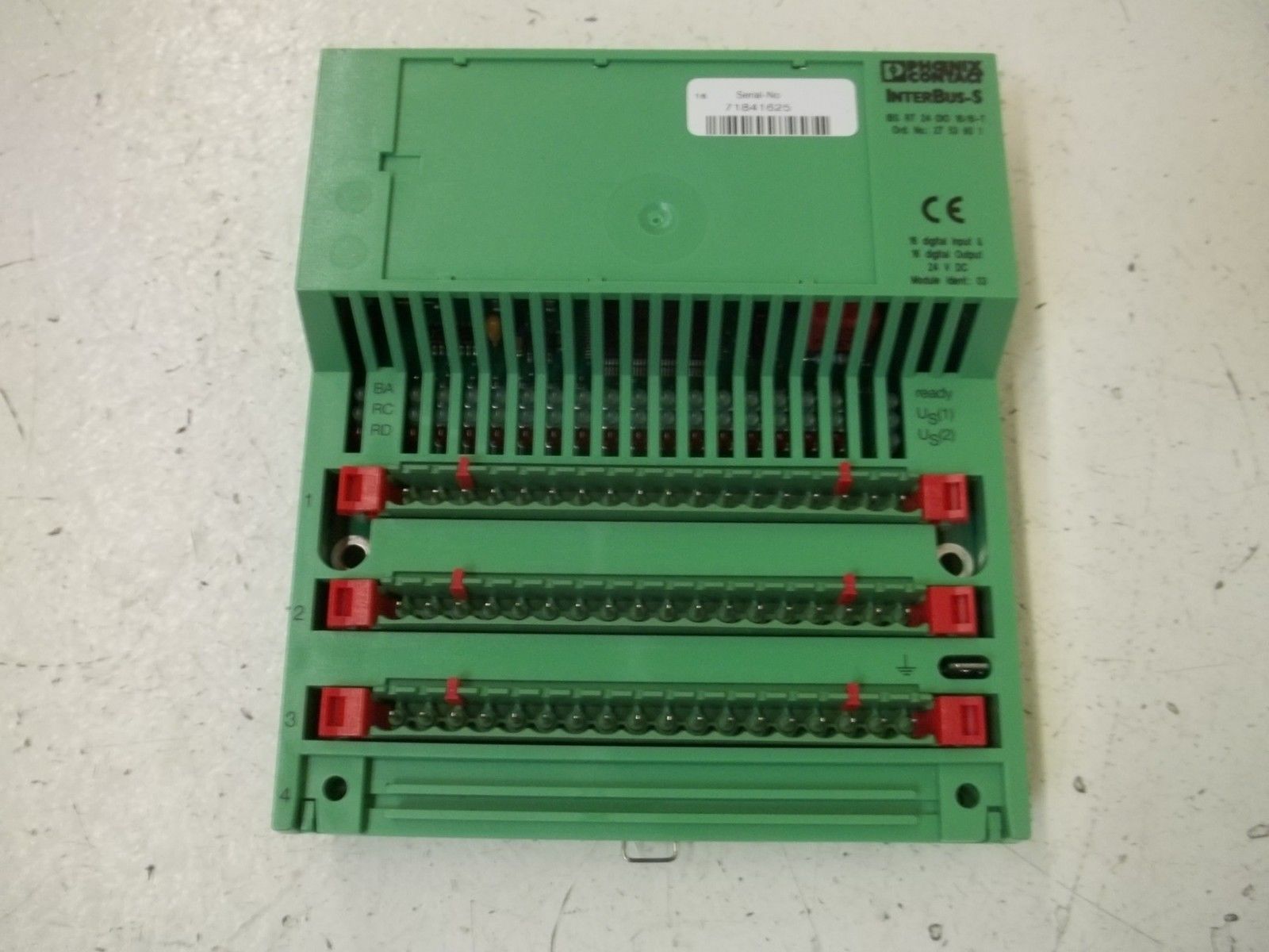PHOENIX CONTACT IBRT24DIO16/16-T MODULE NSMP