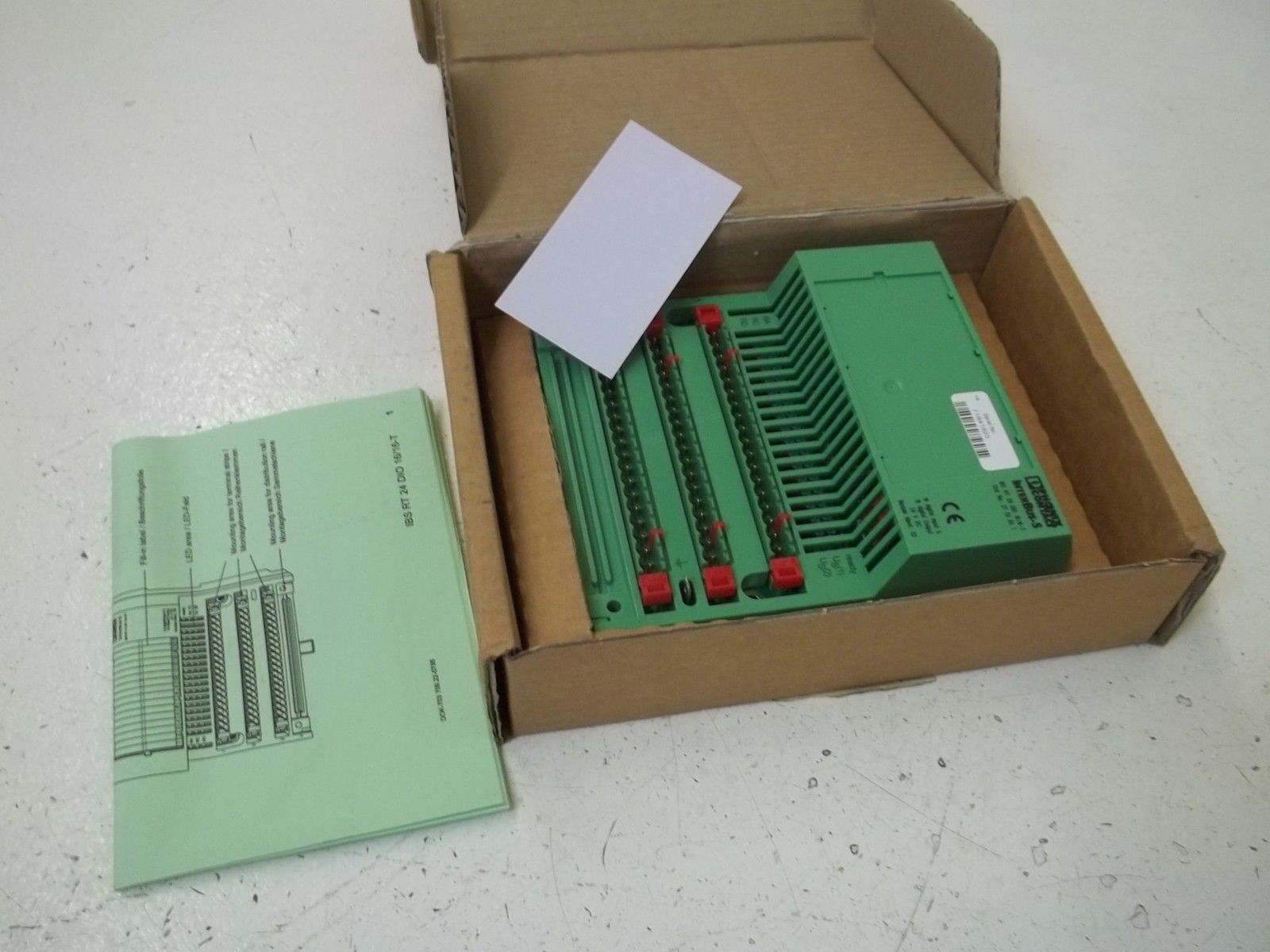 PHOENIX CONTACT IBRT24DIO16/16-T MODULE NSMP