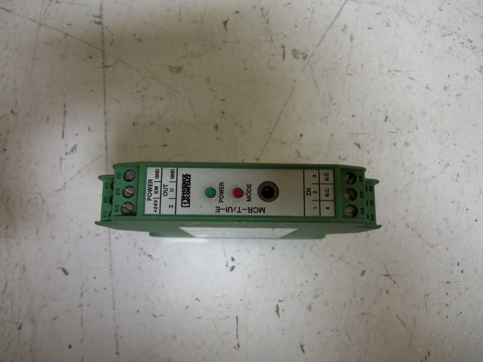 PHOENIX CONTACT MCR-T-UI-E MODULE TEMPERATURE MEASURING TRANSDUCER UNMP