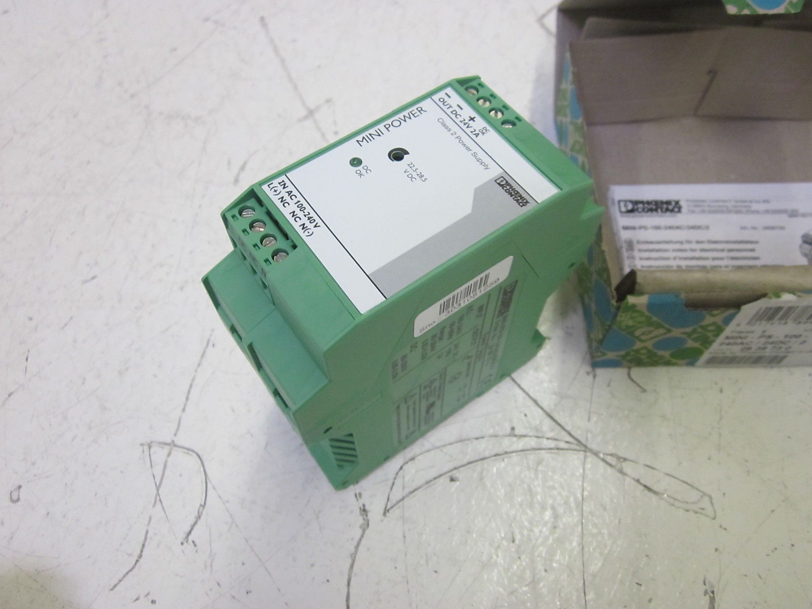PHOENIX CONTACT MINI-PS-100-240AC/24DC/2 POWER SUPPLY  NSMP