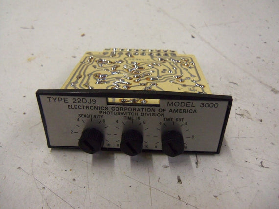 ECA 22DJ9-3000 PHOTOSWITCH TIME DELAY CONTROL MODULE *NEW IN BOX*