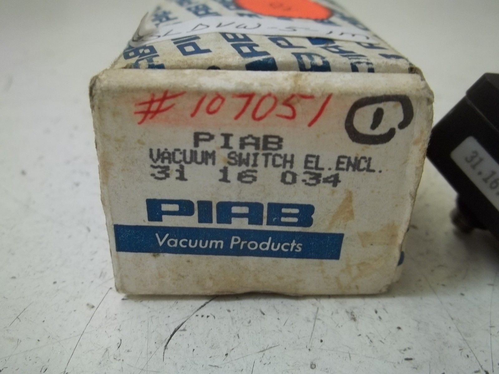 PIAB 3116034 VACUUM  SWITCH NSMP