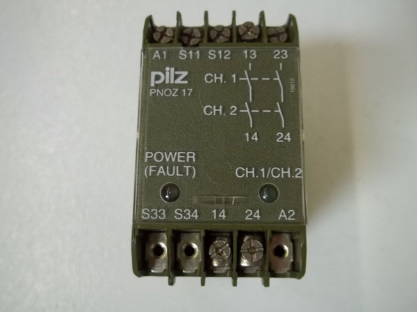PILZ PNOZ-172S SAFETY RELAY UNMP