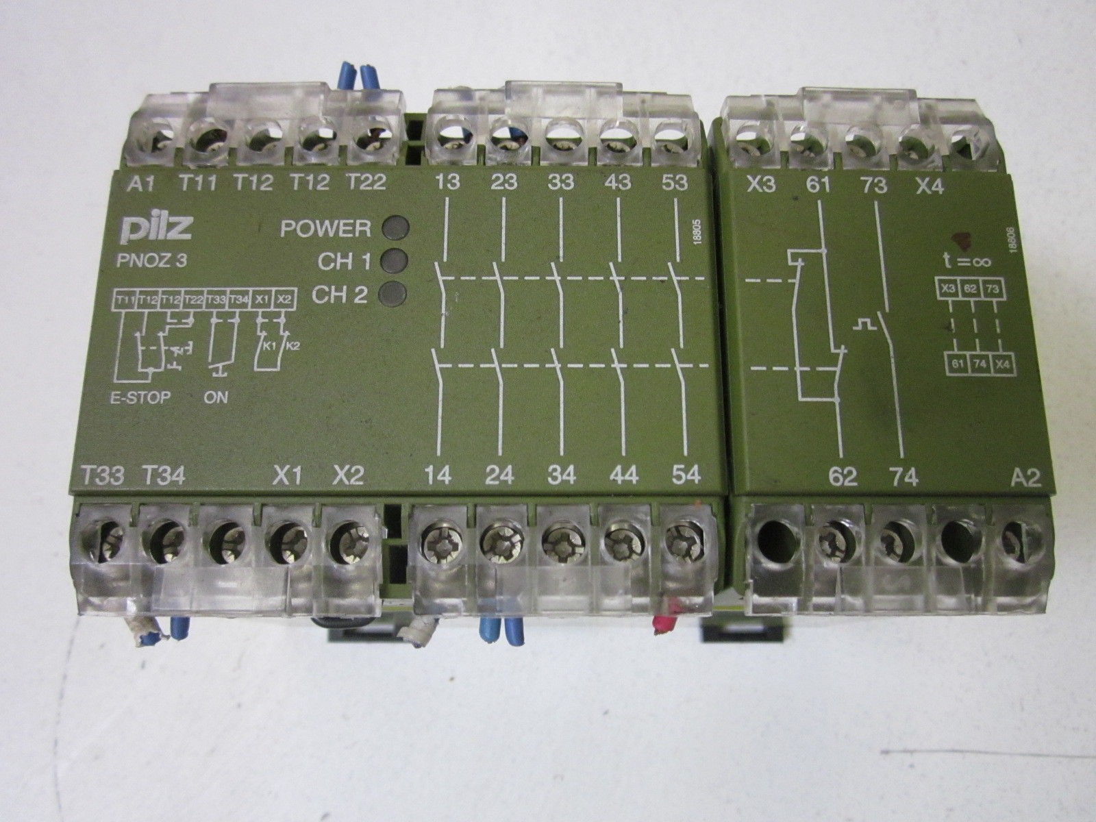 PILZ PNOZ 3 24VDC 5S10 UNMP