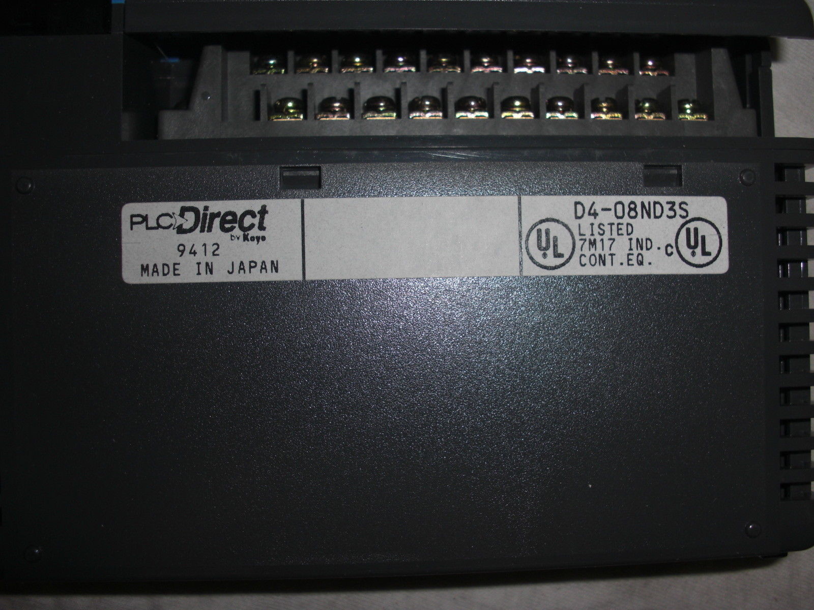 PLC DIRECT D4-08ND3S INPUT MODULE NSMP