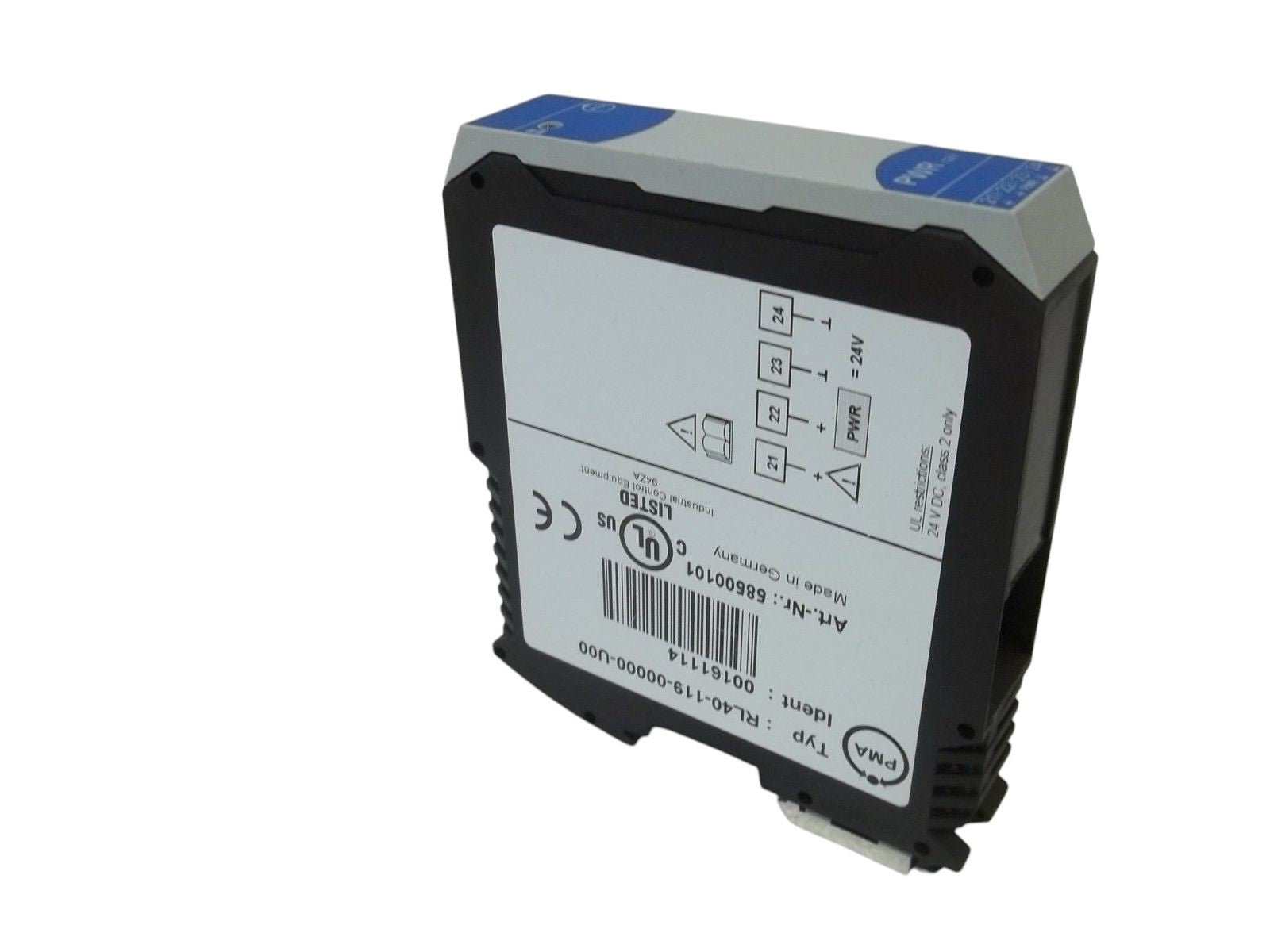 PMA RL40-119-00000-U00 POWER SUPPLY MODULE UNMP