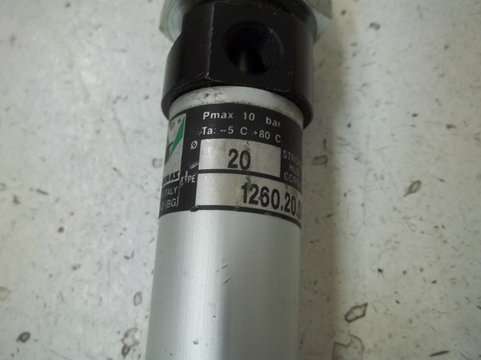 PNEUMAX 1260.20.0010 CYLINDER UNMP