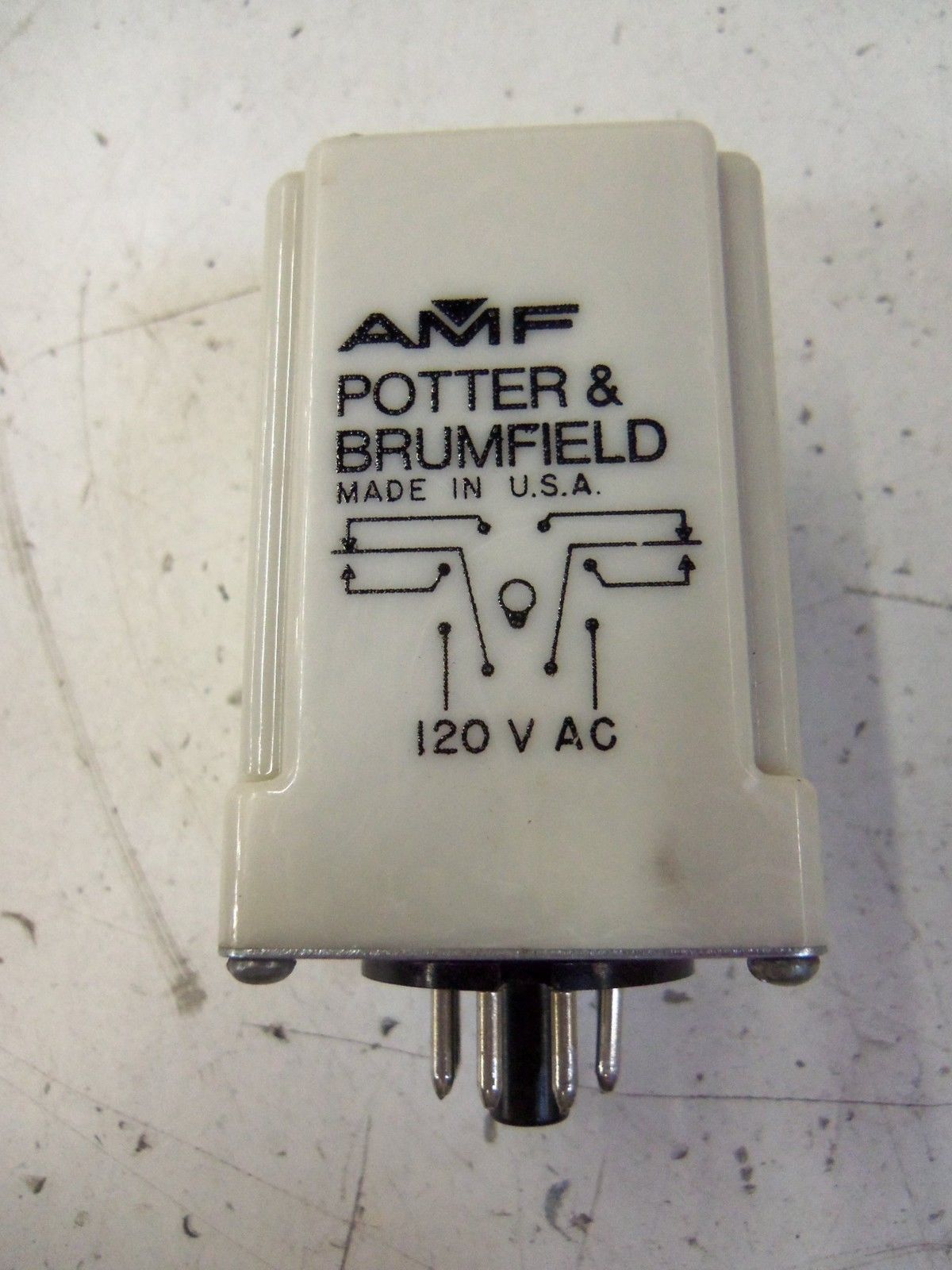 POTTER & BRUMFIELD CHB-38-70002 1.0-60 SEC. 120VAC  UNMP