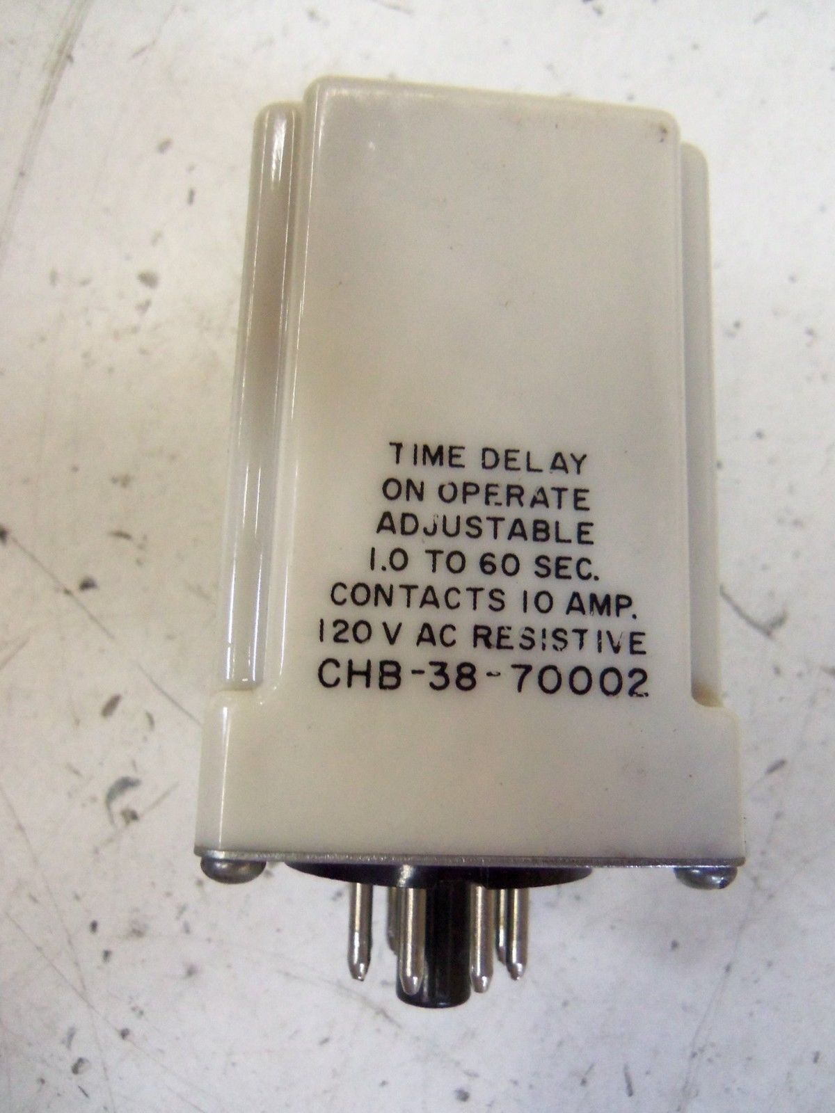POTTER & BRUMFIELD CHB-38-70002 1.0-60 SEC. 120VAC  UNMP