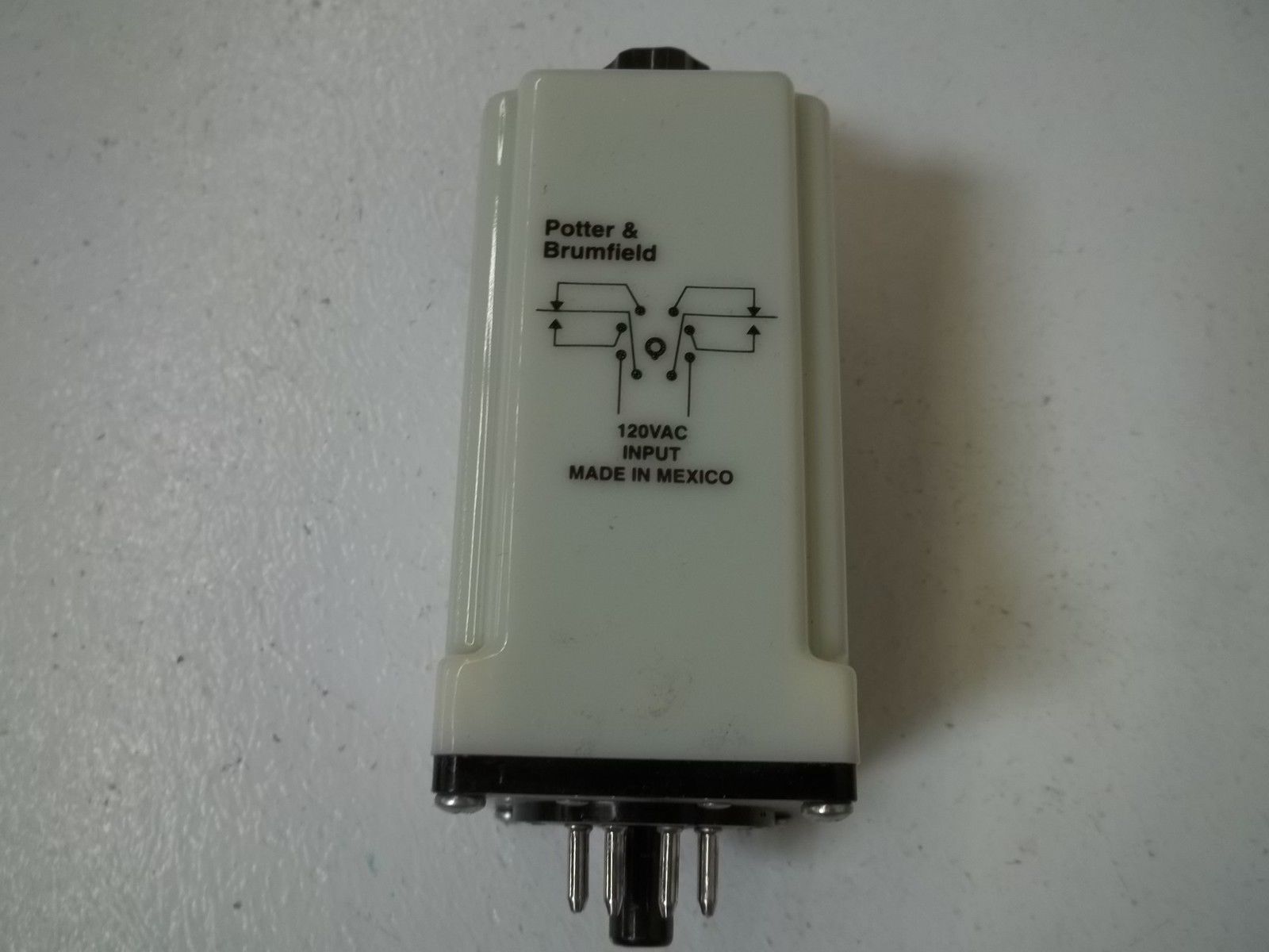 POTTER & BRUMFIELD CRB-48-70180 TIME RELAY 1.8 TO 180 SEC. *USED*