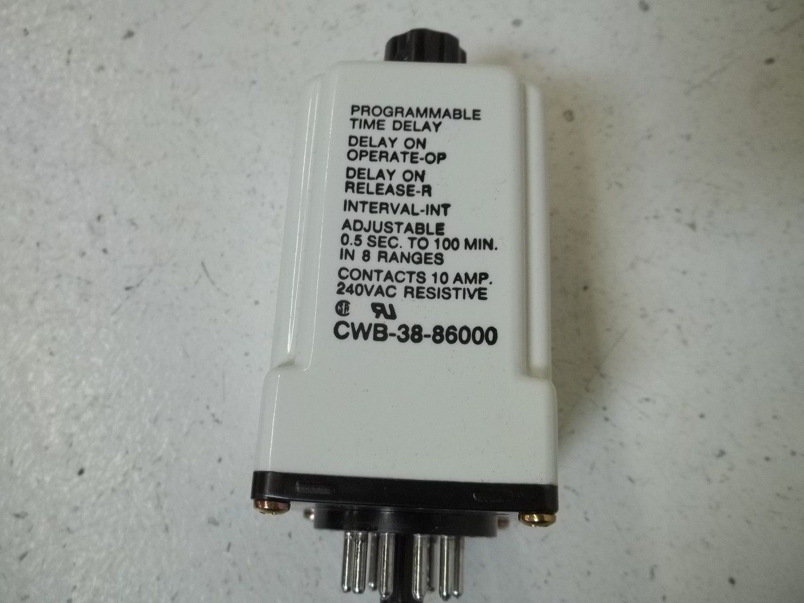 POTTER & BRUMFIELD CWB-38-86000 PROGRAMMABLE TIME DELAY NSMP