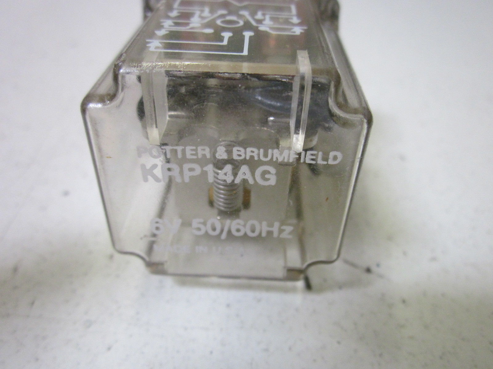 POTTER & BRUMFIELD KRP-14AG-6 RELAY 6V NSMP