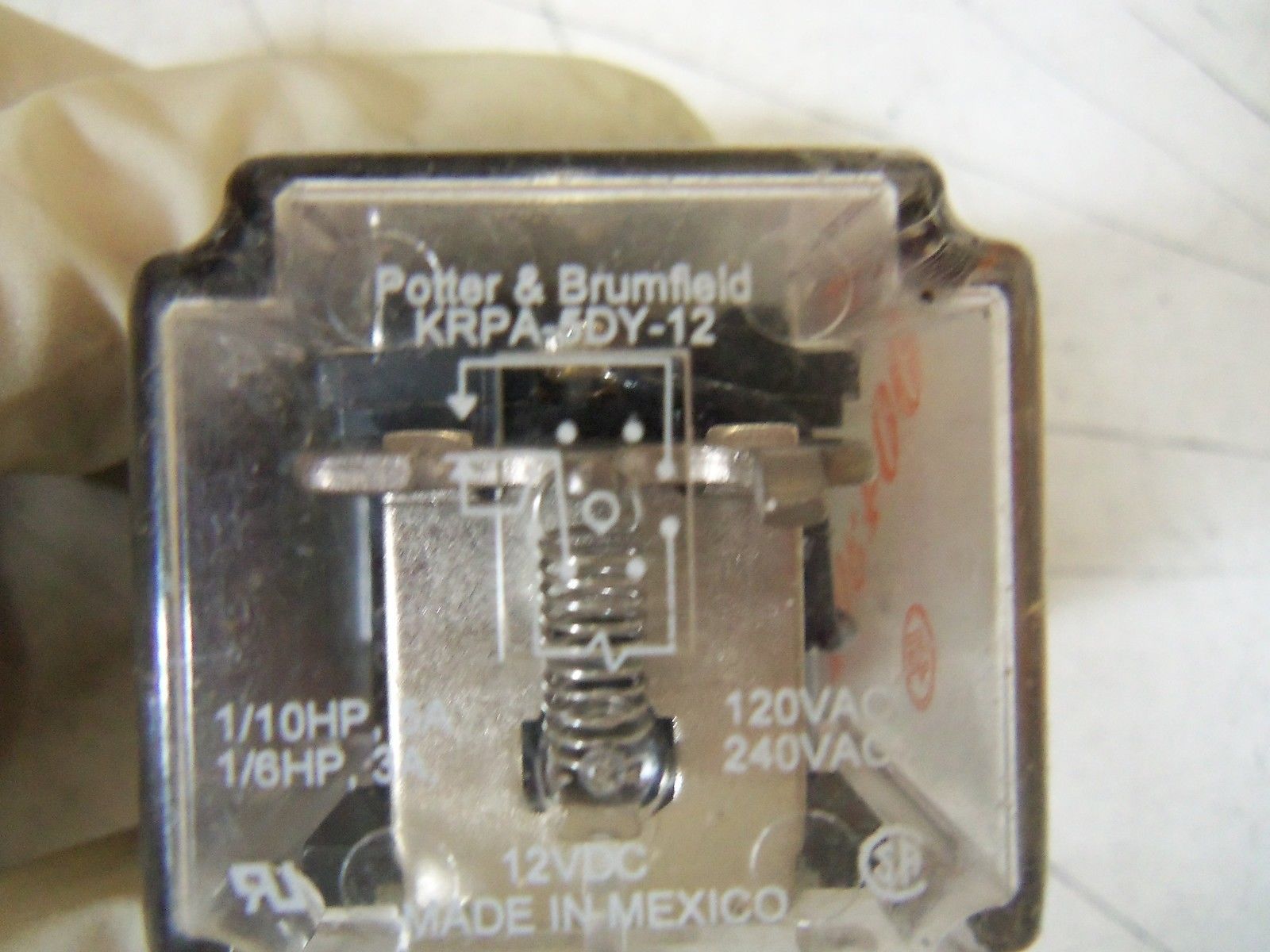 POTTER & BRUMFIELD KRPA-5DY-12 *USED*