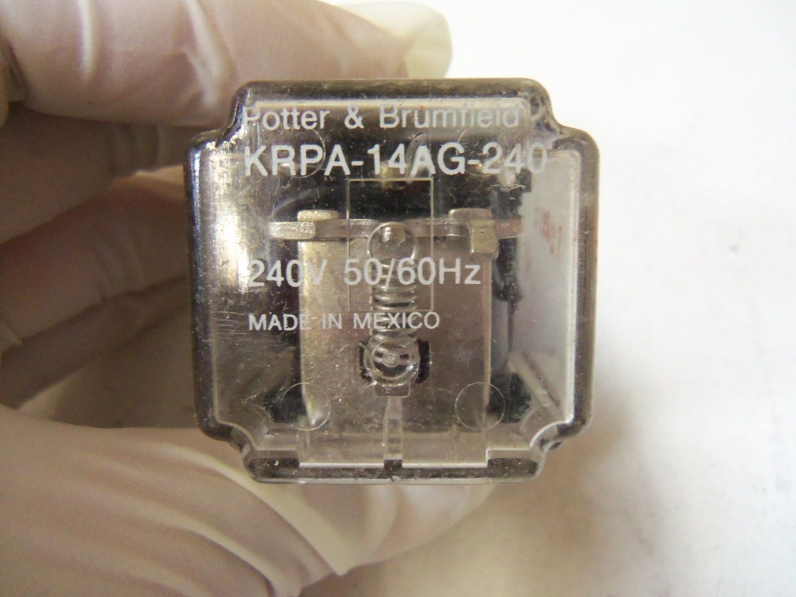 POTTER & BRUMFIELD KRPA-14AG-240 RELAY *USED*