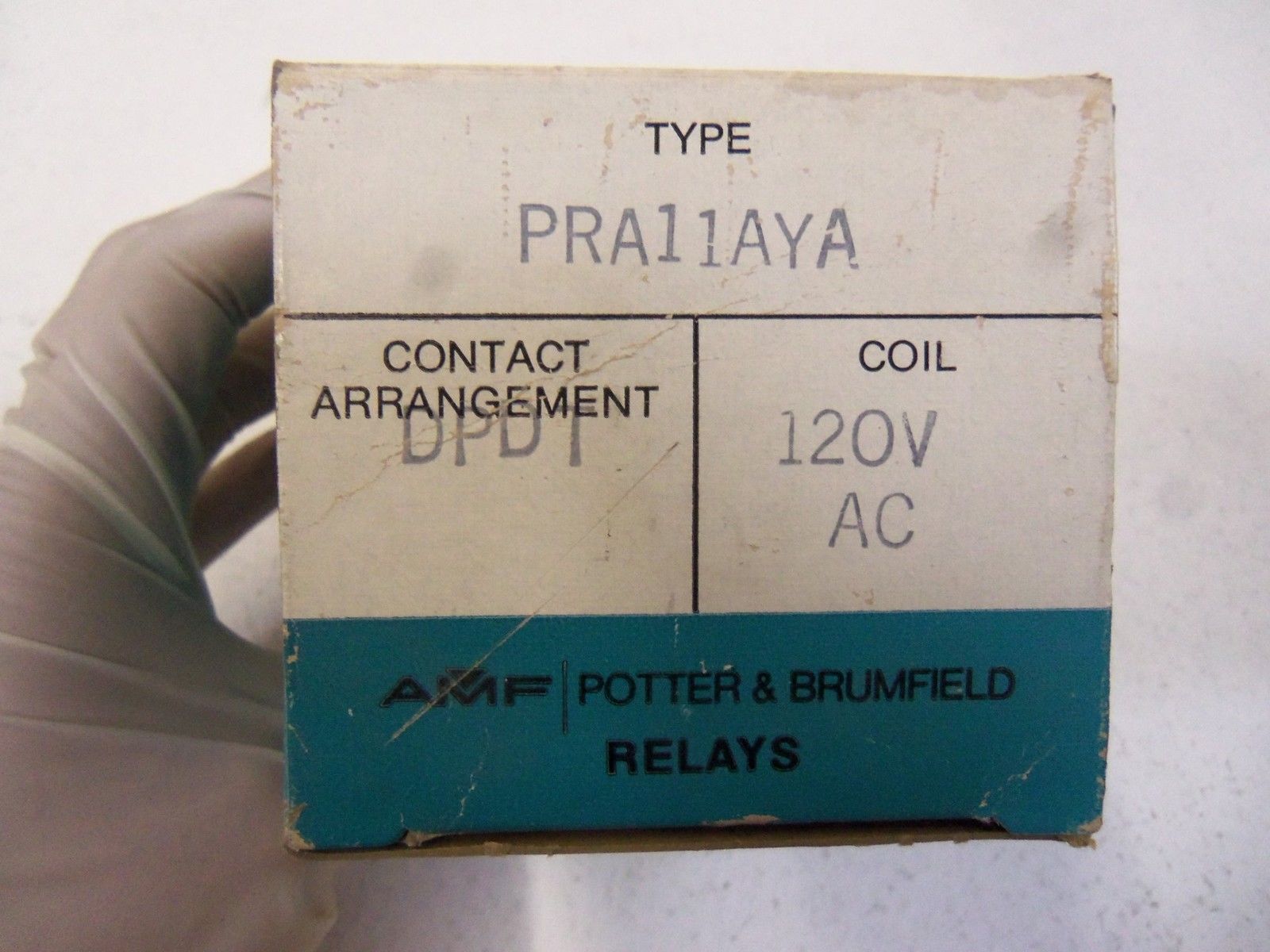 POTTER & BRUMFIELD PRA11AYA 120V NSMP