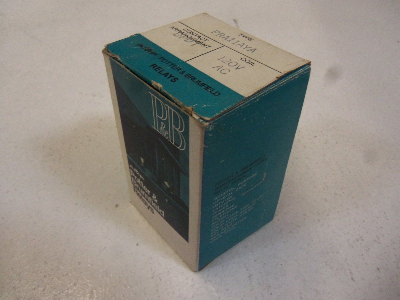 POTTER & BRUMFIELD PRA11AYA 120V NSMP