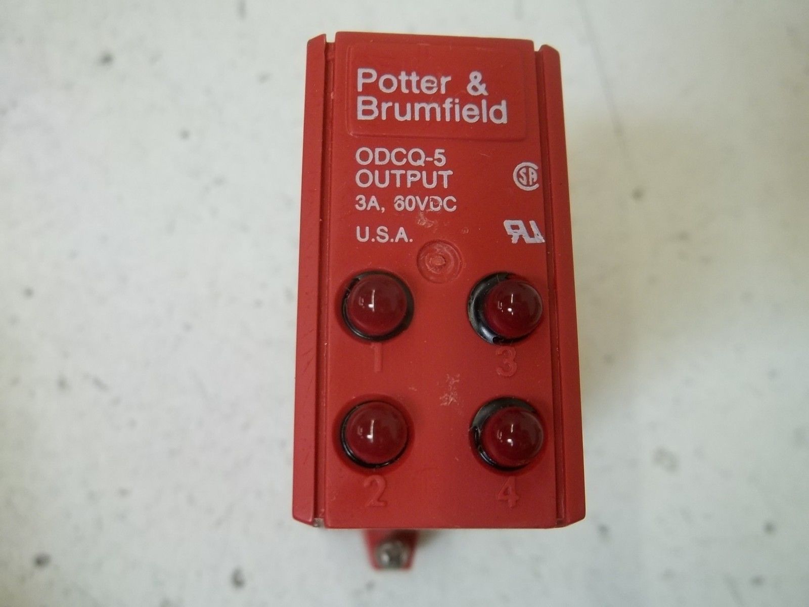 POTTER & BRUMFIELD ODCQ-5 RELAY UNMP