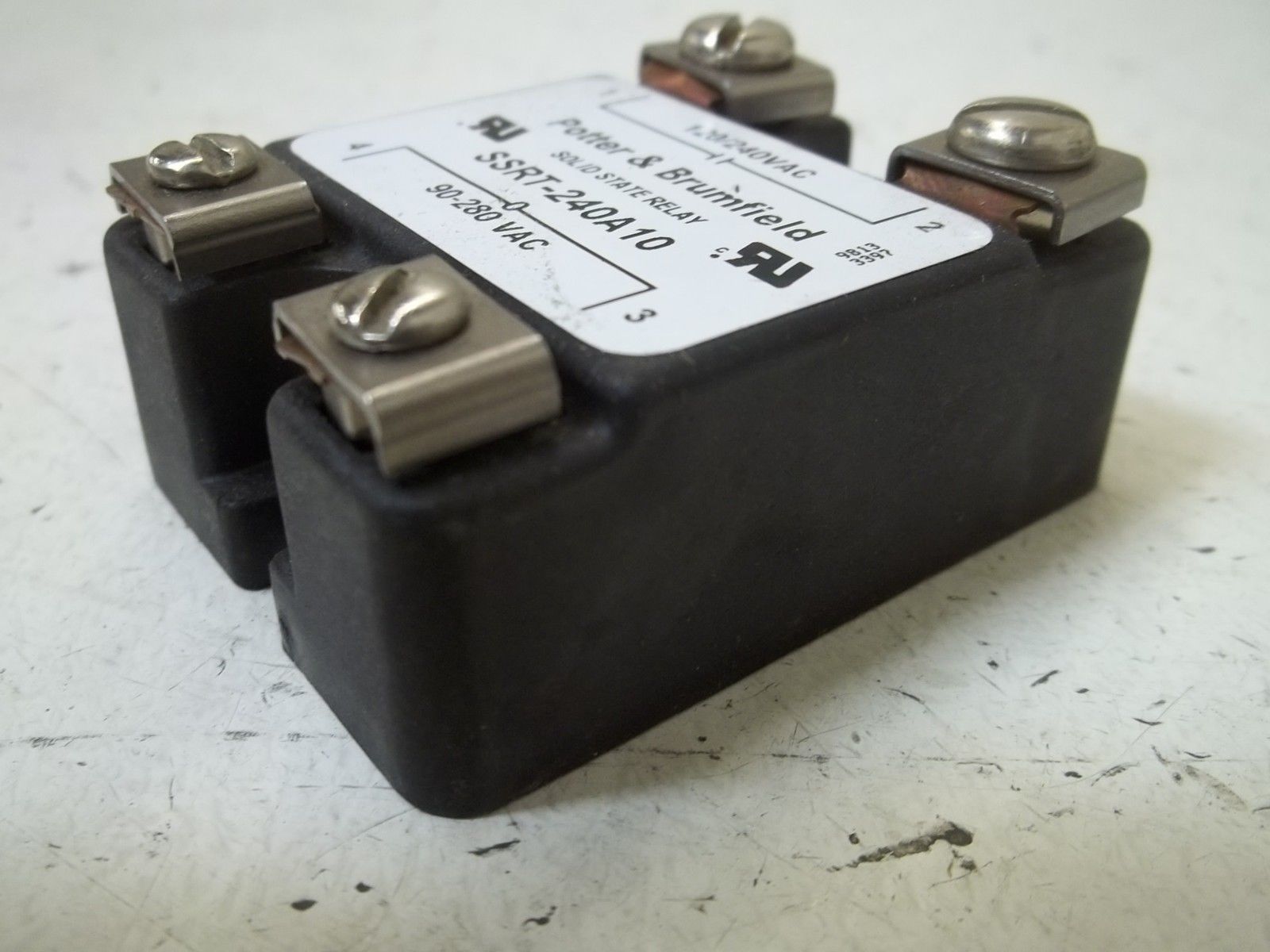 POTTER & BRUMFIELD SSRT-240A10 SOLID STATE RELAY *NEW NO BOX*
