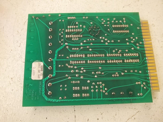 POWER PROCESS CONTROLS 4889-C I/O BOARD *USED*
