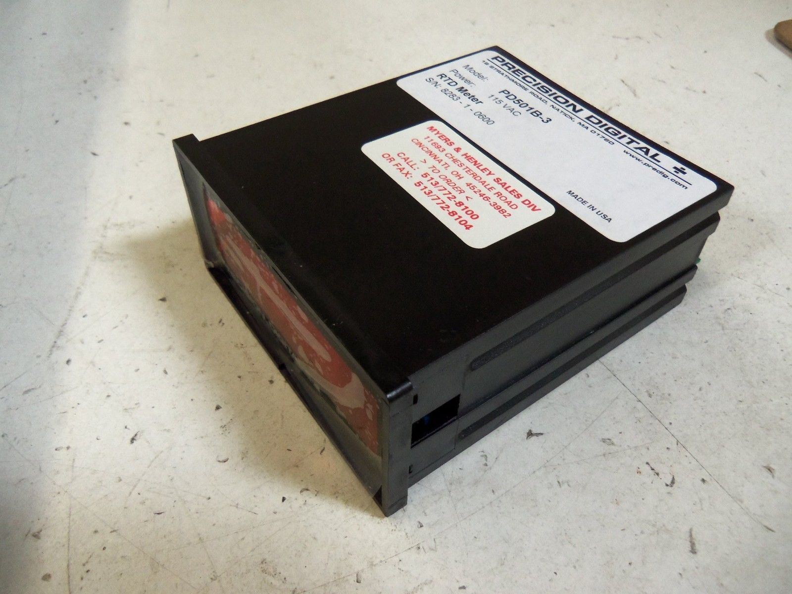 PRECISION DIGITAL PD501B-3 *NEW IN BOX*