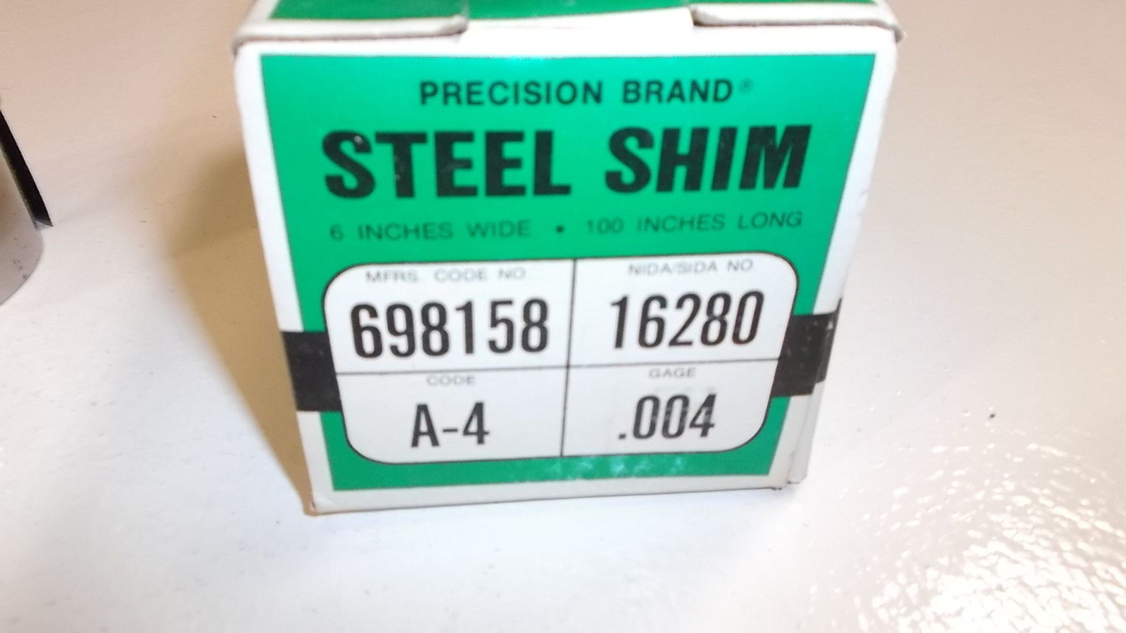 PRECISON BRAND STEEL SHIM 698158 NSMP