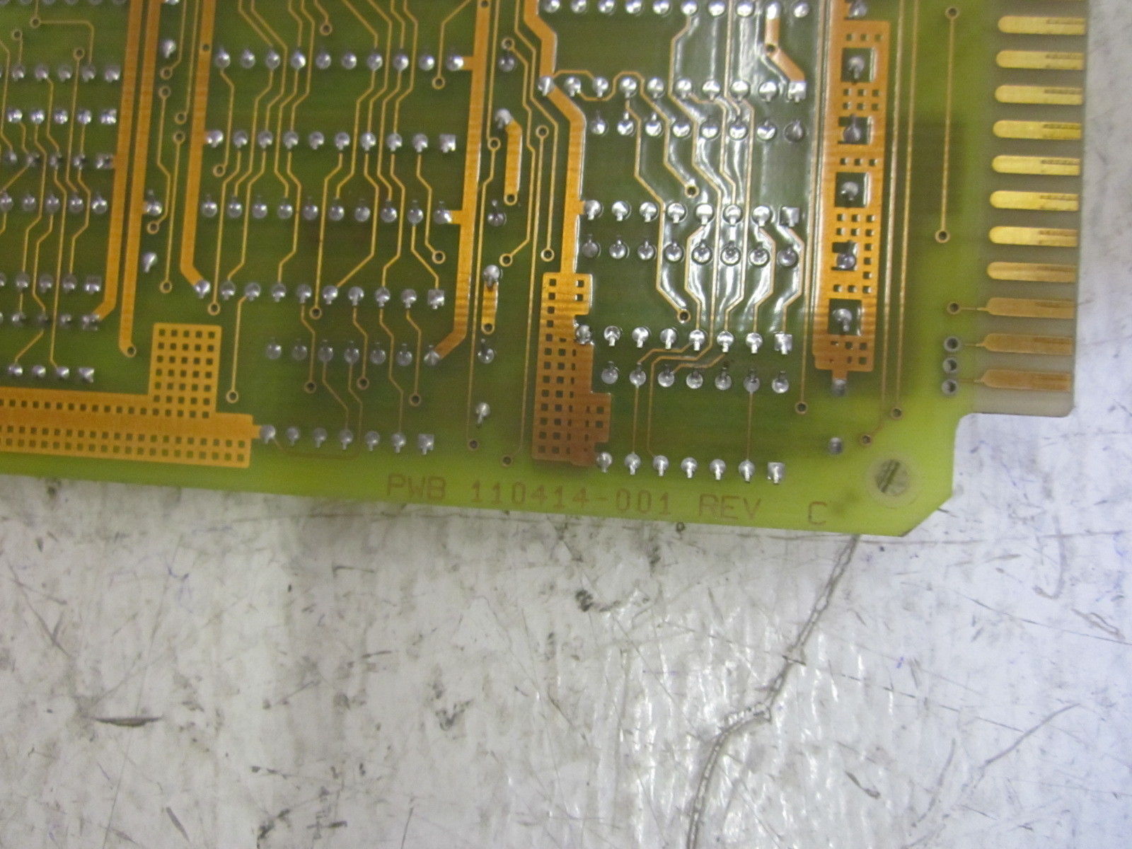 PRO-LOG PL TEK 110414-001 REV.C I/O RACK INTERFACE CARD  UNMP