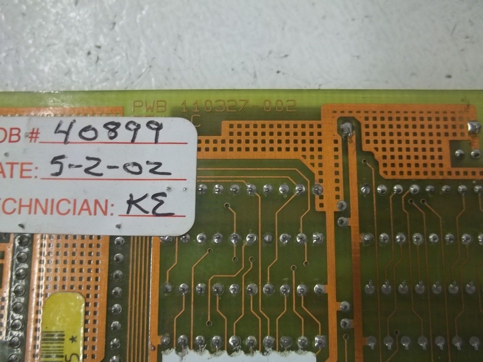 PROLOG PWB110327-002 PC BOARD UNMP