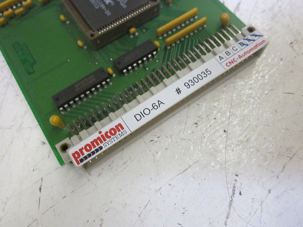 PROMICON SYSTEMS DIO-6.3 PC BOARD UNMP