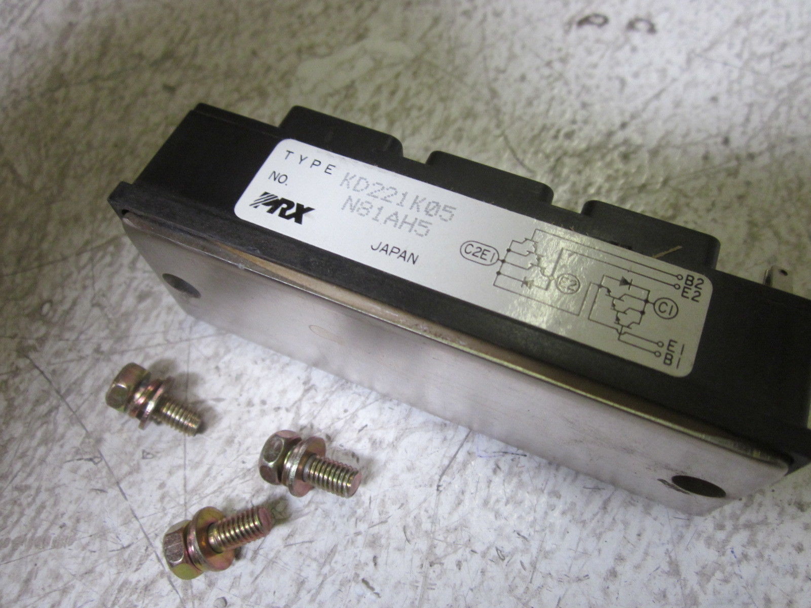 PRX KD221K05 TRANSISITOR MODULE 1000V 50A UNMP