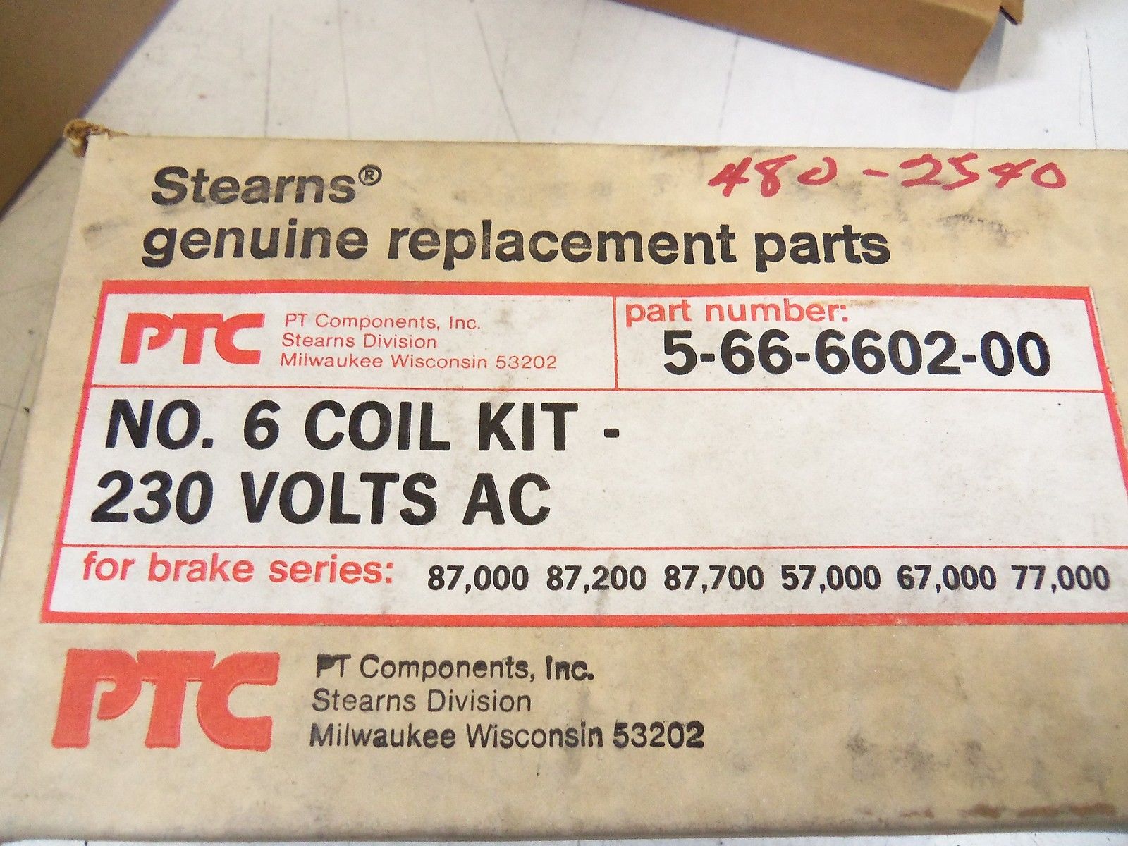 PTC 5-66-602-00 SEALED