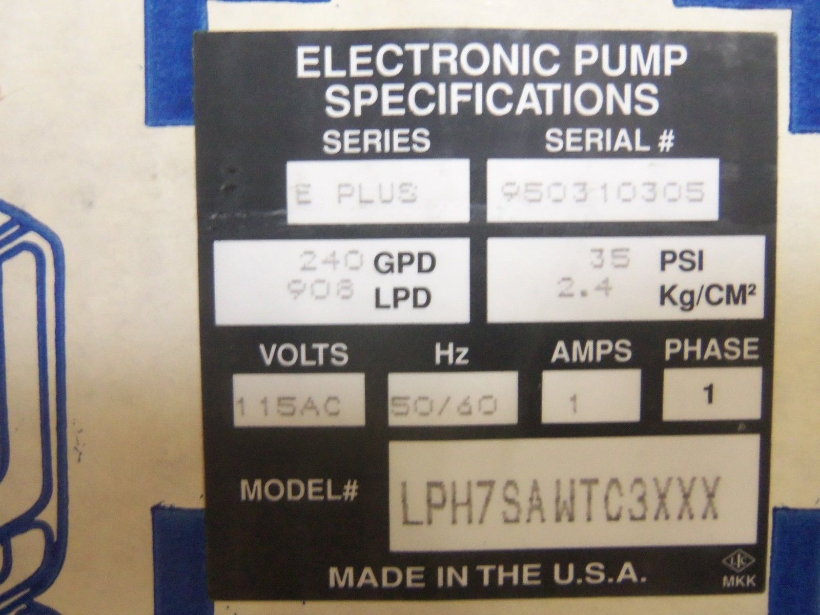 PULSAFEEDER LPH7SAWTC3XXX NSMP