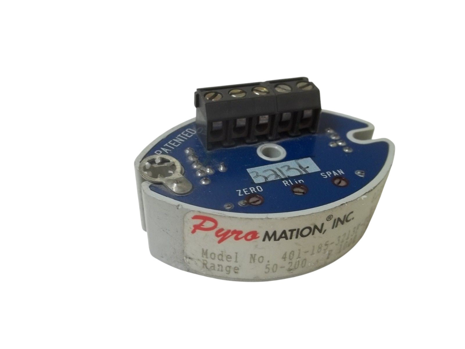 PYROMATION INC. 401-185-3213F-00 TRANSMITTER 50-200 UNMP