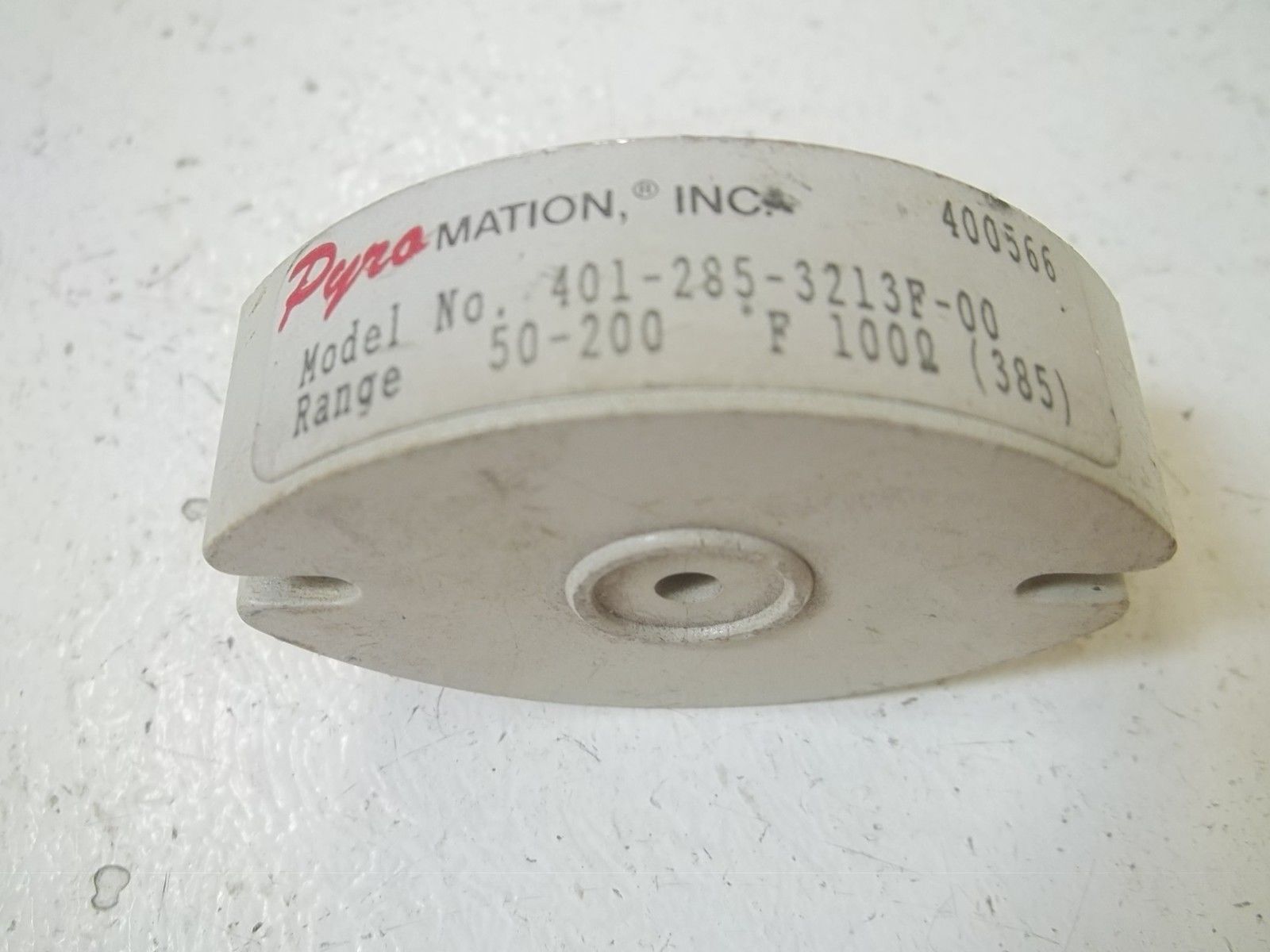 PYROMATION INC. 401-285-3213F-00 TRANSMITTER 50-200 UNMP