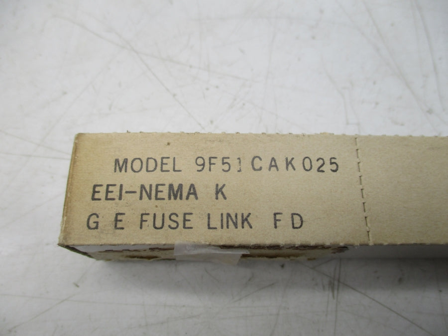 GENERAL ELECTRIC 9F51CAK025 NSMP