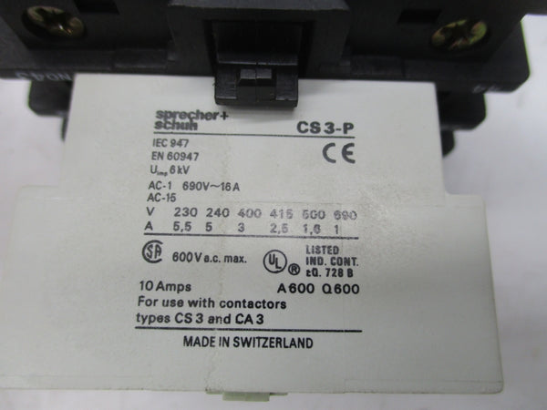 SPRECHER + SCHUH CS3-42E-120 110/120V NSMP