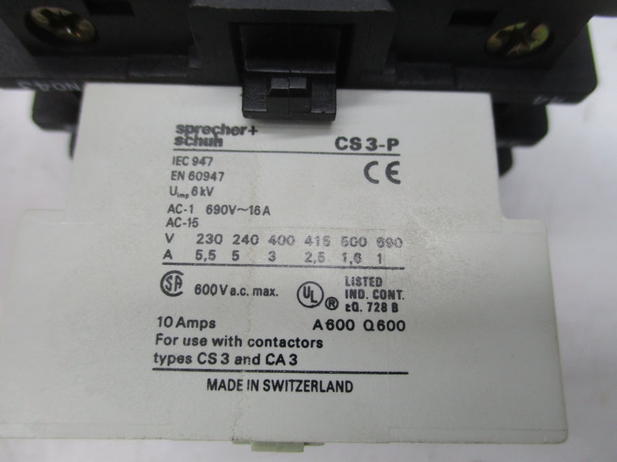 SPRECHER + SCHUH CS3-42E-120 110/120V NSMP