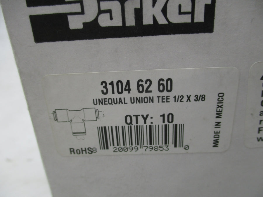 PARKER 3104 62 60 1/2" X 3/8" (PKG OF 10) NSMP
