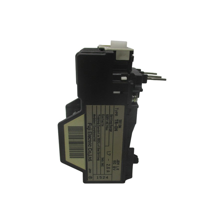 FUJI ELECTRIC TR-0N-1.7-2.6A TR13N 600VAC UNMP