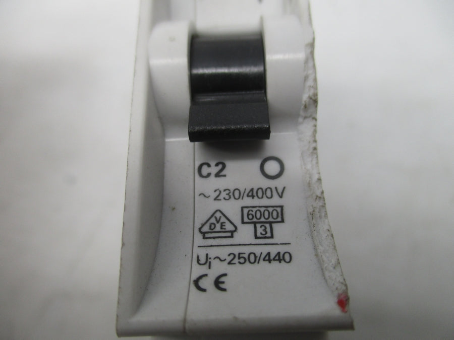 SIEMENS 5SX21 230/400V 2A (AS PICTURED) UNMP