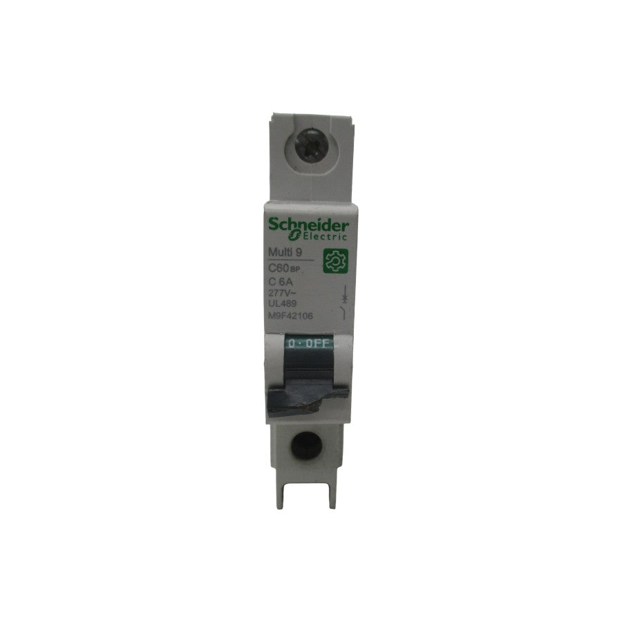 SCHNEIDER ELECTRIC M9F42106 277V 6A (AS PICTURED) UNMP