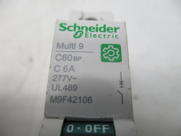 SCHNEIDER ELECTRIC M9F42106 277V 6A (AS PICTURED) UNMP
