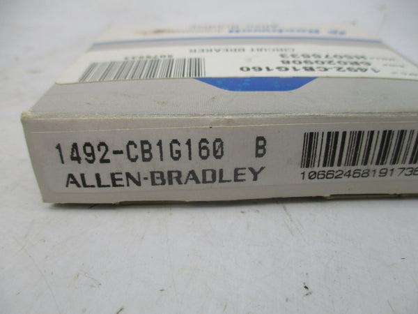 ALLEN BRADLEY 1492-CB1G160 SER. B 160V 16A NSMP