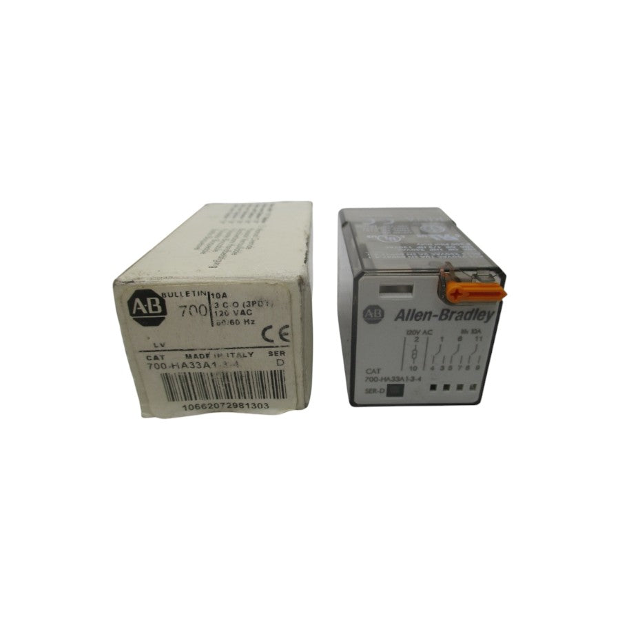INDUSTRIAL SPARE PART 700-HA33A1-3-4 SER. D 120VAC 10A (WH) NSMP