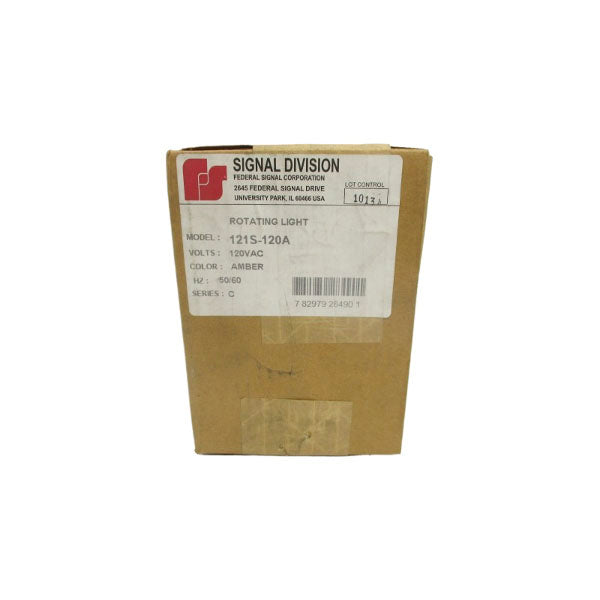 FEDERAL SIGNAL 121S-120A SER. C 120VAC NSFS