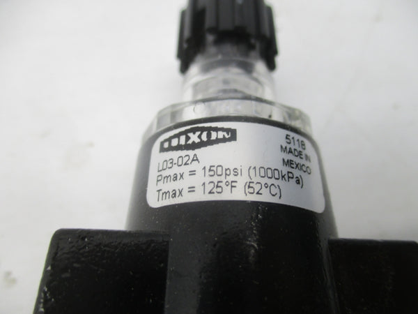 DIXON L03-02A 150PSI NSMP