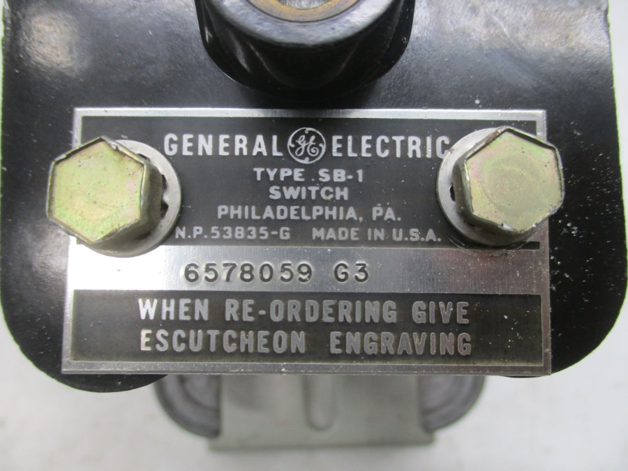 GENERAL ELECTRIC TYPE SB-1 6578059 G3 NSNP