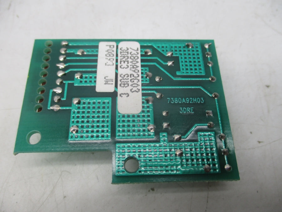 WESTINGHOUSE 7380A92H03 REV. C UNMP
