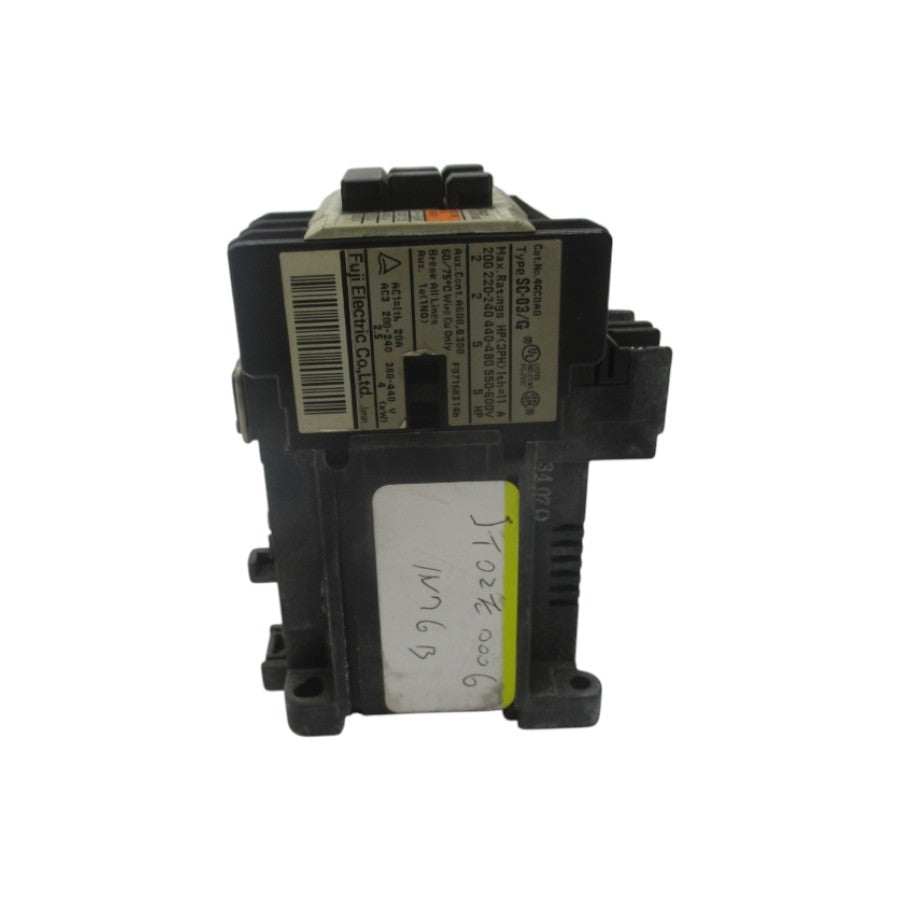FUJI ELECTRIC 4GC0A0 SC-03/G 24VDC (AS PICTURED) UNMP