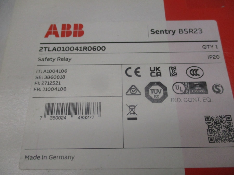 ABB 2TLA010041R0600 NSFS