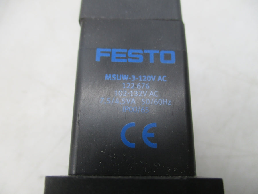 FESTO MUHX2-ZP-D-2-120W 34933 102-132VAC 13.7-145PSI NSMP